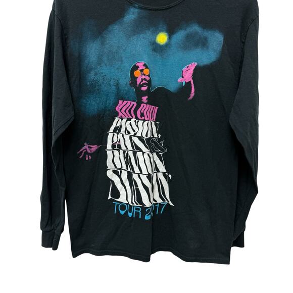 Kid Cudi x Virgil Abloh Passion Pain & Demon Slayin Tour‎ 2017 Men’s Size Medium - Picture 2 of 8